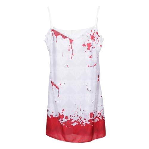 BESPORTBLE Gruseliges Geisterbraut-Halloween-Outfit für Erwachsene – Blutiges Hochzeitskleid für Frauen für gruselige Events und Feiern mit Horror-Thema BESPORTBLE Gruseliges Geisterbraut-Halloween-Outfit für Erwachsene – Blutiges Hochzeitskleid für Frauen für gruselige Events und Feiern mit Horror-Thema von BESPORTBLE