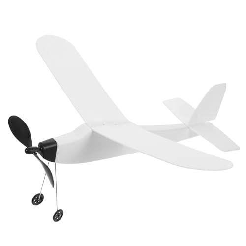 BESPORTBLE Gummibandflugzeug Modell Lustiges Schaumstoffspielzeug Für Angetrieben Durch Gummibänder Zufällige Farben Outdoor Für Jungen Und Fördert Die Motorik von BESPORTBLE
