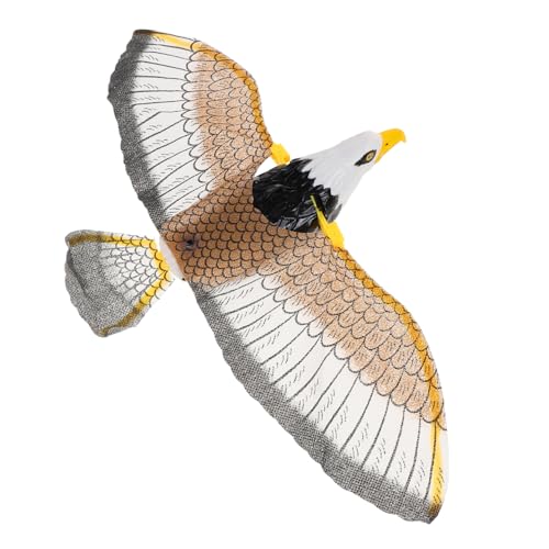 BESPORTBLE Hängendes Adler Für Elektrisches Fliegendes Vogelspielzeug Mit Musik Und Lichteffekten Katzenspielzeug Adlerform Batterien Nicht Enthalten von BESPORTBLE