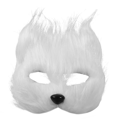 BESPORTBLE Halbe Fuchsmaske Für Erwachsene Realistische Tiermaske Für Halloween Karneval Cosplay Und Maskenbälle Leichtes Atmungsaktives Design Mit Exzellenter Verarbeitunglange von BESPORTBLE