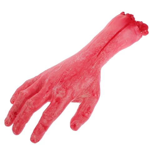 BESPORTBLE Halloween Deko Abgetrennte Hand Realistische Gebrochene Hand Attrappe aus Langlebigem Vinyl Prank für Gruselige Partys und Halloween Streich Mittelgroß Links BESPORTBLE Halloween Deko Abgetrennte Hand Realistische Gebrochene Hand Attrappe aus Langlebigem Vinyl Prank für Gruselige Partys und Halloween Streich Mittelgroß Links von BESPORTBLE