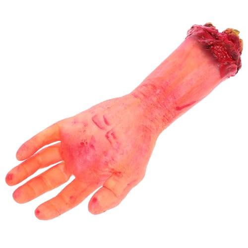BESPORTBLE Halloween Fake Hand Requisiten Realistische Gebrochene Hand Für Gruselige Dekoration Und Scherzartikel Für Spukhaus Halloween Partys von BESPORTBLE