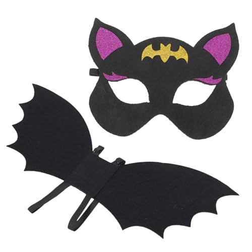 BESPORTBLE Halloween Fledermaus Flügel Maske für Leichtes Cosplay Kostüm Klassische Schwarze Farbe Komfortabel und Einfach zu Tragen für Halloween und Tier Mottopartys für Jahre BESPORTBLE Halloween Fledermaus Flügel Maske für Leichtes Cosplay Kostüm Klassische Schwarze Farbe Komfortabel und Einfach zu Tragen für Halloween und Tier Mottopartys für Jahre von BESPORTBLE