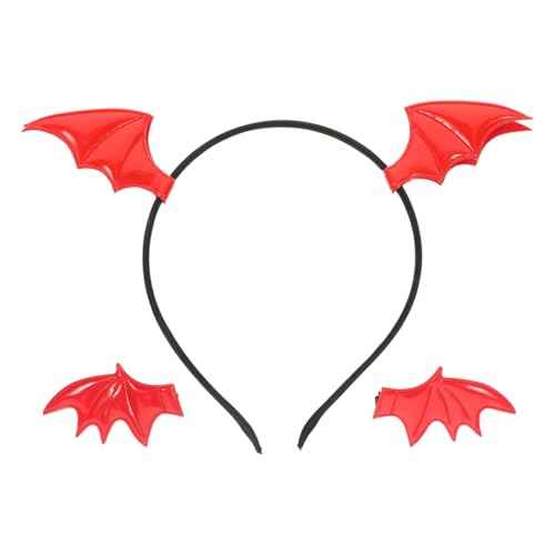 BESPORTBLE Halloween Fledermaus Stirnband Fledermaus Flügel Stirnband Haarspangen Dämonenkostüm Kopfschmuck Halloween Kopfschmuck Kostüm BESPORTBLE Halloween Fledermaus Stirnband Fledermaus Flügel Stirnband Haarspangen Dämonenkostüm Kopfschmuck Halloween Kopfschmuck Kostüm von BESPORTBLE