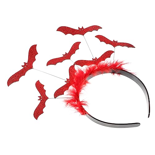BESPORTBLE Halloween Fledermaus Stirnband mit Kreativem Flügel Design Leichtes Cosplay Haarband für Halloween Kostüme Bequemes Auffälliges Party Accessoire für Frauen und Karneval BESPORTBLE Halloween Fledermaus Stirnband mit Kreativem Flügel Design Leichtes Cosplay Haarband für Halloween Kostüme Bequemes Auffälliges Party Accessoire für Frauen und Karneval von BESPORTBLE