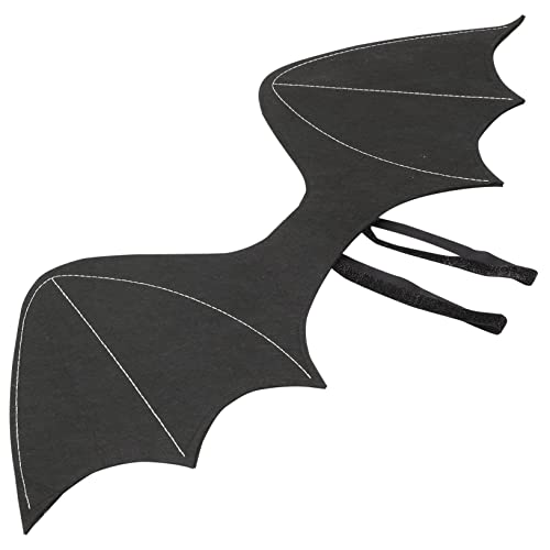 BESPORTBLE Halloween Fledermausflügel Kostüm Dekoration Für Kostümparty Karneval Und Halloween Simulierter Schwarzer Flügel Mit Verstellbaren Gurten Leicht von BESPORTBLE