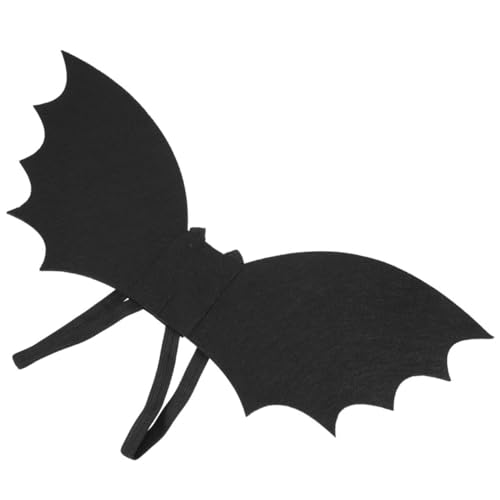 BESPORTBLE Halloween Fledermausflügel Kostüm für Realistische Schwarze Flügel für Cosplay und Maskerade Zubehör für Halloween Karneval und Kostümpartys von BESPORTBLE