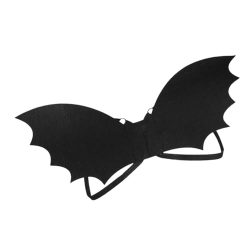BESPORTBLE Halloween Fledermausflügel aus Weichem Eva Realistisches Schwarzes Kostüm für Jungen und Mädchen Sicher und Langlebig für Karneval Cosplay und Halloween Partys Jahre von BESPORTBLE