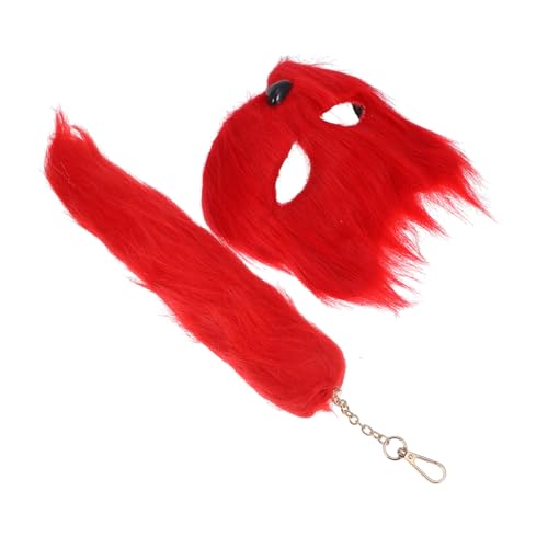 BESPORTBLE Halloween Fox Mask Weißes Tiermasken Cosplay mit Robustes Bequemes Material für Kostüm Party Karneval und Cosplay Zubehör BESPORTBLE Halloween Fox Mask Weißes Tiermasken Cosplay mit Robustes Bequemes Material für Kostüm Party Karneval und Cosplay Zubehör von BESPORTBLE