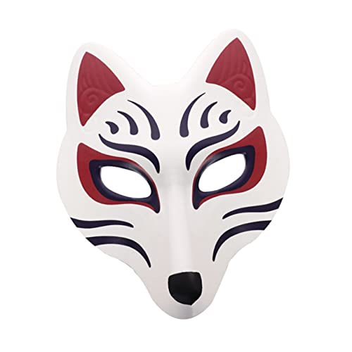 BESPORTBLE Halloween Fox Mask für Cosplay und Maskerade Einzigartige Gesichtsmasken für Halloween Partys und Anlässe Komfortabel und für Freunde und Familie von BESPORTBLE