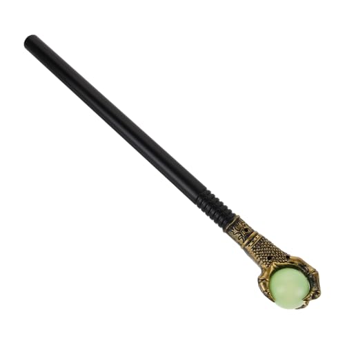 BESPORTBLE Halloween Gehstock mit Goldfarbenem Krallenkopf Leichter Plastik zauberstab für Kostüm Cosplay Party und Bühnenauftritte Vielseitige Halloween Verkleidung Requisite von BESPORTBLE