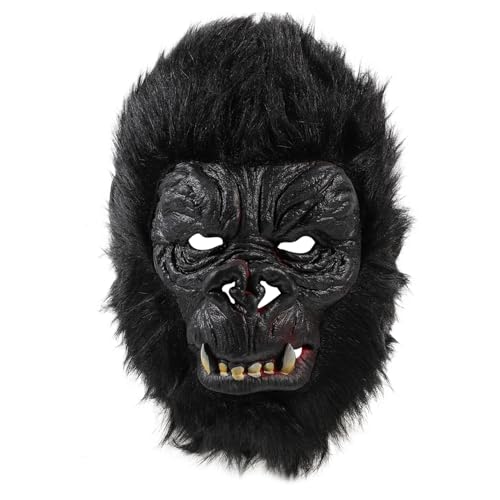 BESPORTBLE Halloween Gorilla Maske Gruselige Tiermaske für Kostüm und Maskeradepartys Cosplay Requisiten Leicht und Bequem Einheitsgröße BESPORTBLE Halloween Gorilla Maske Gruselige Tiermaske für Kostüm und Maskeradepartys Cosplay Requisiten Leicht und Bequem Einheitsgröße von BESPORTBLE