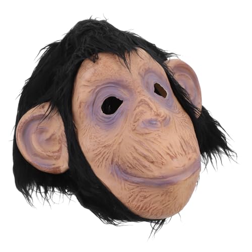 BESPORTBLE Halloween Gorilla aus Leichtem und Plüsch Gruseliges Tier Kostüm Accessoire für Party Komfortabel und Langlebig für Halloween Tiermasken und Cosplay von BESPORTBLE