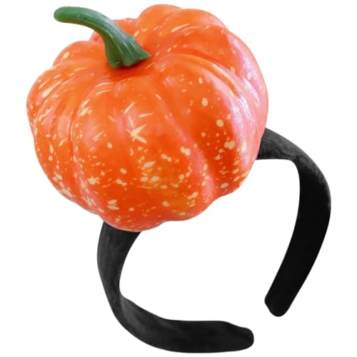 BESPORTBLE Halloween Haarreif Kürbis Stil Kopfbedeckung für Kostümpartys Strapazierfähiges und Bequemes Haarschmuck für Halloween Feste für Cosplay und Familienfeiern von BESPORTBLE