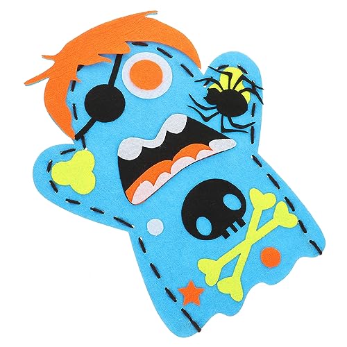 BESPORTBLE Halloween Handpuppe aus Vliesstoff DIY Bastelmaterial für Interaktives Kreativität und Geschicklichkeit für Halloween Partys und Geschichtenerzählen BESPORTBLE Halloween Handpuppe aus Vliesstoff DIY Bastelmaterial für Interaktives Kreativität und Geschicklichkeit für Halloween Partys und Geschichtenerzählen von BESPORTBLE
