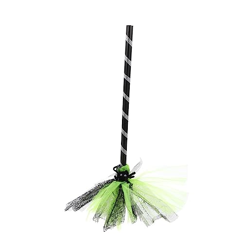 BESPORTBLE Halloween Hexenbesen Cosplay Requisite für Leuchtender Grüner Besen für Halloween Party und Bühnenaufführungen für Hexen Kostüme und Mehr Anlässe BESPORTBLE Halloween Hexenbesen Cosplay Requisite für Leuchtender Grüner Besen für Halloween Party und Bühnenaufführungen für Hexen Kostüme und Mehr Anlässe von BESPORTBLE