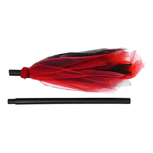 BESPORTBLE Halloween Hexenbesen Requisite Abnehmbarer Besenstiel für Kostüm Party Vielseitige Halloween Deko für Cosplay und Tanzpartys Langlebiges Material Auffälliges Design von BESPORTBLE