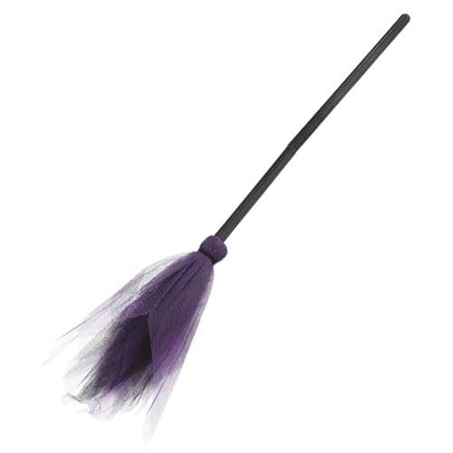 BESPORTBLE Halloween Hexenbesen für Cosplay und Partys Leichter Sicherer Besen für Dekoration für Kostüme und Festliche Anlässe Zubehör für Halloween Feiern Zufällige Farbe BESPORTBLE Halloween Hexenbesen für Cosplay und Partys Leichter Sicherer Besen für Dekoration für Kostüme und Festliche Anlässe Zubehör für Halloween Feiern Zufällige Farbe von BESPORTBLE