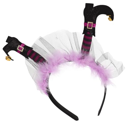 BESPORTBLE Halloween Hexenhaarreif Cosplay Haaraccessoire Langlebig Wiederverwendbar für Party Kostüm Fasching Karneval Zubehör BESPORTBLE Halloween Hexenhaarreif Cosplay Haaraccessoire Langlebig Wiederverwendbar für Party Kostüm Fasching Karneval Zubehör von BESPORTBLE