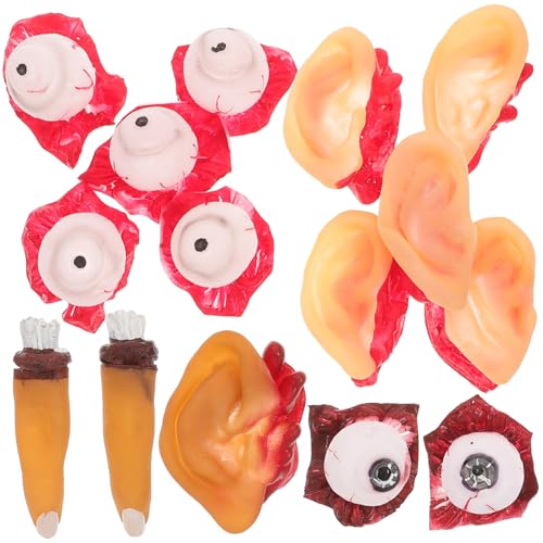 BESPORTBLE Halloween Körperorgel Teiliges Realistisches Dekorationstool Mit Gehirn Herz Und Auge Für Gruselige Partys Und Anlässe Halloween Deko Für Einzigartige von BESPORTBLE