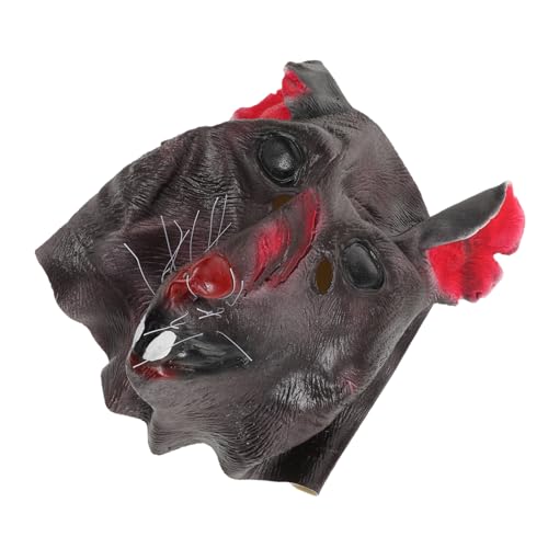 BESPORTBLE Halloween Maske Gruselige Maskenmaske Rattenkopfmaske Horrormaske Halloween Kostüm Requisite Mäusekostüm Cosplay Maske Ankleidemaske Tiermasken BESPORTBLE Halloween Maske Gruselige Maskenmaske Rattenkopfmaske Horrormaske Halloween Kostüm Requisite Mäusekostüm Cosplay Maske Ankleidemaske Tiermasken von BESPORTBLE
