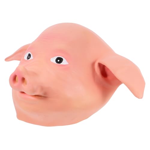 BESPORTBLE Halloween Schweinekopfmaske Lustiges Cosplay Accessoire für Partys Leicht Tragbar und Vielseitig für Halloween und Andere Anlässe von BESPORTBLE