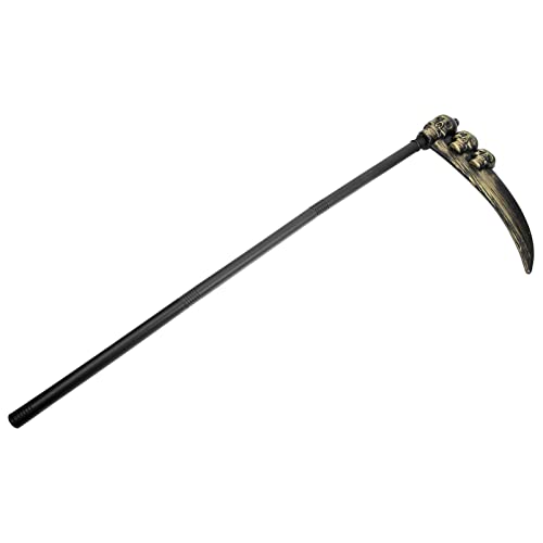BESPORTBLE Halloween Scythe für Cosplay Realistisches Design für Party und Auftritte Sicheres Scharfe Kanten Perfektes Accessoire für Karneval und Kostümpartys Robustes Material für BESPORTBLE Halloween Scythe für Cosplay Realistisches Design für Party und Auftritte Sicheres Scharfe Kanten Perfektes Accessoire für Karneval und Kostümpartys Robustes Material für von BESPORTBLE