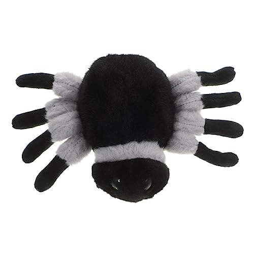 BESPORTBLE Halloween Spinnen Plüschpuppe Weiches Stofftier Dekorative Spinne Für Halloween Ästhetisches Kuscheltier Als Requisite Für Partys Und Festlichkeiten von BESPORTBLE