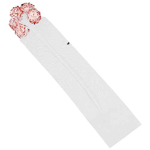 BESPORTBLE Halloween Stirnband mit Schleier Blutrote Rosenblumen Langlebiges Party Haarband Kreatives Kostümzubehör für Damen Passend zu Halloween Make Up und Kostümen BESPORTBLE Halloween Stirnband mit Schleier Blutrote Rosenblumen Langlebiges Party Haarband Kreatives Kostümzubehör für Damen Passend zu Halloween Make Up und Kostümen von BESPORTBLE