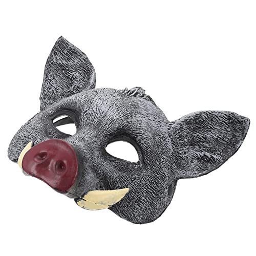 BESPORTBLE Halloween Wildschwein Maske Maskerade Tiermaske Für Fasching Karneval Und Kostümpartys Dekorative Party Maske Interessante Cosplay Maske Für Erwachsene von BESPORTBLE