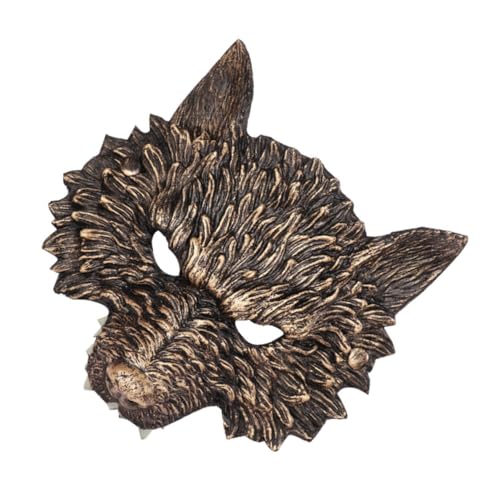BESPORTBLE Halloween Wolfsmaske für Erwachsene Realistische Cosplay Maske für Karneval Kostümpartys und Halloween Dekorationen BESPORTBLE Halloween Wolfsmaske für Erwachsene Realistische Cosplay Maske für Karneval Kostümpartys und Halloween Dekorationen von BESPORTBLE