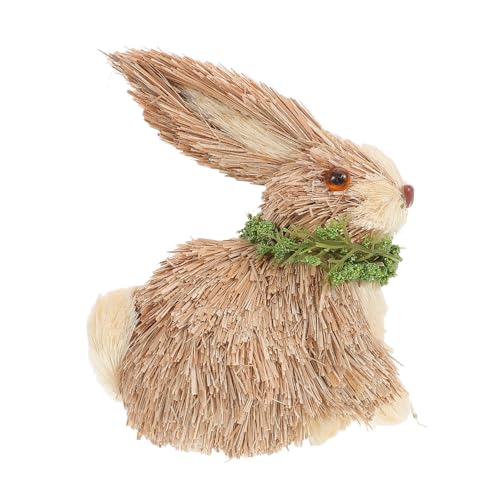 BESPORTBLE Handgefertigte Osterhasen Figur Entzückender Frühlingskaninchen - Und Bauernhaus Tisch Mittelstücke Osterfeier Originament BESPORTBLE Handgefertigte Osterhasen Figur Entzückender Frühlingskaninchen - Und Bauernhaus Tisch Mittelstücke Osterfeier Originament von BESPORTBLE