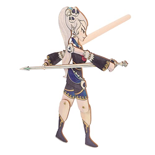 BESPORTBLE Handgefertigtes Schattenpuppenspielzeug aus Traditionelle DIY Schattenpuppen für Kreative Aufführungen oder Dekoration für von BESPORTBLE
