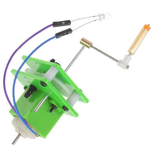 BESPORTBLE Handgenerator DIY Für Lernspielzeug Für Kreative Experimente Handgenerator Montagespielzeug Für Wissenschaftliche Projekte Und Bastelaktivitäten von BESPORTBLE
