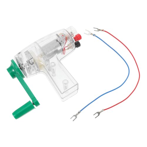 BESPORTBLE Handgenerator für DIY Generator Kit für Wissenschaftliche Experimente Tragbarer Elektrischer Generator für Kreatives Lernen und von BESPORTBLE