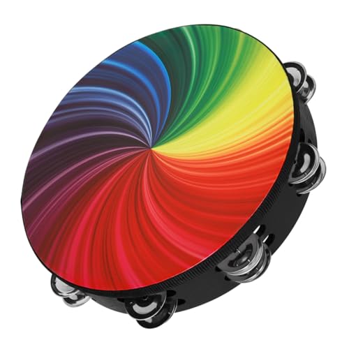 BESPORTBLE Handheld Tambourine Doppelreihig Buntes Percussion Instrument Handtrommel Musikspielzeug für Mädchen Tanzrequisiten Sicheres Material Langlebig Spielerisch der Koordination BESPORTBLE Handheld Tambourine Doppelreihig Buntes Percussion Instrument Handtrommel Musikspielzeug für Mädchen Tanzrequisiten Sicheres Material Langlebig Spielerisch der Koordination von BESPORTBLE