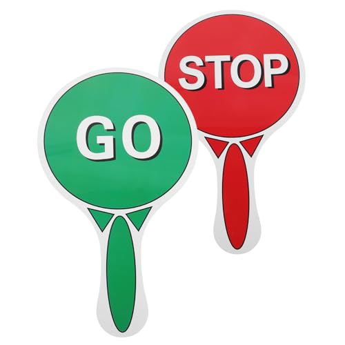 BESPORTBLE Handheld Verkehrszeichen für Verkehrsicherheit Unterricht Rot grün Ampel Spiel Interaktives Lernspielzeug für Kindergarten Klassenzimmer und Außenbereich BESPORTBLE Handheld Verkehrszeichen für Verkehrsicherheit Unterricht Rot grün Ampel Spiel Interaktives Lernspielzeug für Kindergarten Klassenzimmer und Außenbereich von BESPORTBLE