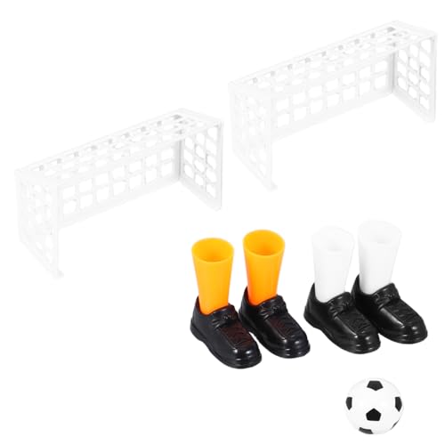 BESPORTBLE Handliches Finger Fußballspiel Interaktives Tischkicker aus Kinderfreundlichem Fördert Hand Auge Koordination und Fingerspitzenstärke als Geburtstagsgeschenk von BESPORTBLE