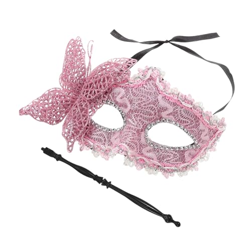 BESPORTBLE Handmaske Maskerade Masken Frauen Maskerademaske Mit Stock Für Frauen Maskerade-maske Auf Stick Handheldmaske Cosplay-maske Musikalische Karnevalsmaske Kostüm Maske Plastik Rosa BESPORTBLE Handmaske Maskerade Masken Frauen Maskerademaske Mit Stock Für Frauen Maskerade-maske Auf Stick Handheldmaske Cosplay-maske Musikalische Karnevalsmaske Kostüm Maske Plastik Rosa von BESPORTBLE