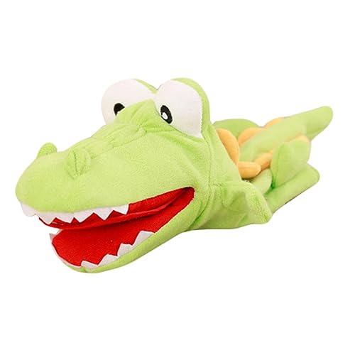 BESPORTBLE Handpuppe Aus PP Baumwolle Interaktives Plüschspielzeug Für Eltern Spiele Alligator Handpuppe Für Geschichtenerzählen Und Rollenspiele von BESPORTBLE