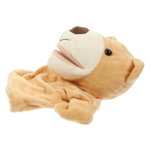 BESPORTBLE Handpuppe Bär Mit Beweglichem Realistische Tierpuppe Für Kuschelige Cartoon Handpuppe Interaktives Für Kreative Rollenspiele Und Eltern Interaktion von BESPORTBLE