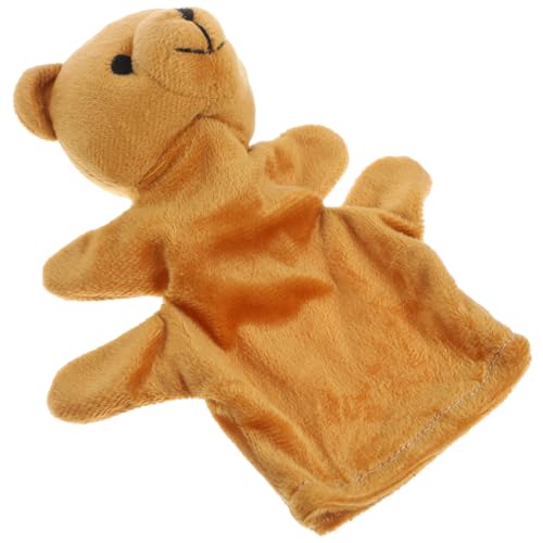 BESPORTBLE Handpuppe Cartoon Bär Interaktive Plüsch Handpuppe Für Geschichtenerzählspielzeug Für Kleinkinder Jahre Süße von BESPORTBLE