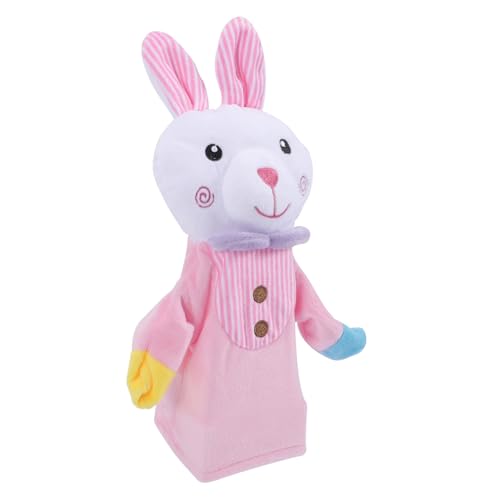 BESPORTBLE Handpuppe Für Niedliche Cartoon Rabbit Handpuppe Für Interaktives Puppentheater Fördert Hand Augen Koordination Und Soziale Fähigkeiten Aus Hochwertigem Gefertigt von BESPORTBLE