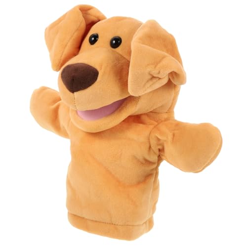 BESPORTBLE Handpuppe Hund Lustiges Tier für Fördert Motorische Fähigkeiten Soziale Interaktion und Hand Auge Koordination für Rollenspiele und Kreative Erzählungen von BESPORTBLE