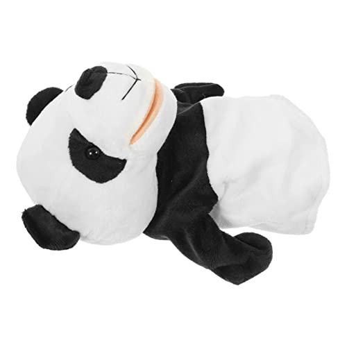 BESPORTBLE Handpuppe Panda Plüsch Cartoon Tierhandpuppe Realistisches Kuscheltier für Interaktives Rollenspiel für Jungen und Mädchen Eltern Junge Mädchen Kommunikation von BESPORTBLE