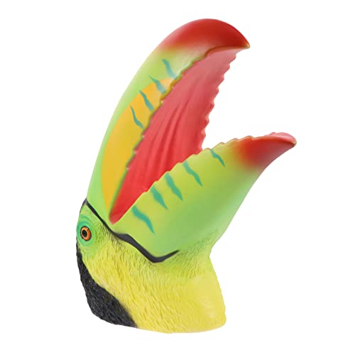 BESPORTBLE Handpuppe Toucan Tierische Fingerpuppe Für Interaktives Eltern Weiches Und Waschbares Material Für Puppentheater Und Rollenspiele von BESPORTBLE