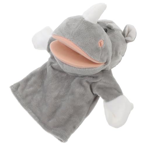 BESPORTBLE Handpuppe mit Offenem Mund Interaktive Tierische Fingerpuppen für Geschichtenerzählen Hochwertiges Plüschspielzeug Kreativität und Eltern Bindung von BESPORTBLE