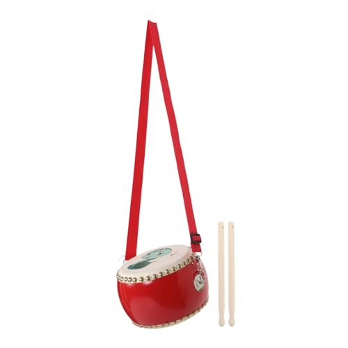 BESPORTBLE Handtrommel Percussion mit Schlagzeugstab und Tragegurt Pädagogisches Musikinstrument für Rhythmusförderung und Motorische Entwicklung bei Kleinkindern BESPORTBLE Handtrommel Percussion mit Schlagzeugstab und Tragegurt Pädagogisches Musikinstrument für Rhythmusförderung und Motorische Entwicklung bei Kleinkindern von BESPORTBLE