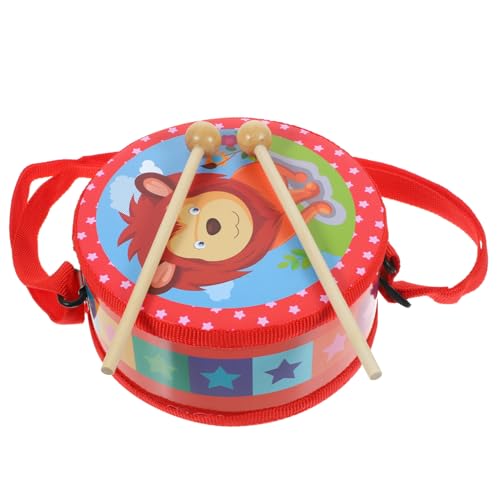 BESPORTBLE Handtrommel aus Holz mit Trommelstöcken Robustes Percussion Instrument für Vorschule Leichtes Tragbares Musikspielzeug für Musikfestivals BESPORTBLE Handtrommel aus Holz mit Trommelstöcken Robustes Percussion Instrument für Vorschule Leichtes Tragbares Musikspielzeug für Musikfestivals von BESPORTBLE