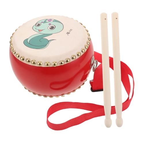 BESPORTBLE Handtrommel für Musikspielzeug mit Gong und Trommelrand für Frühkindliche Bildung und Soziale Interaktion im Kindergarten Hause BESPORTBLE Handtrommel für Musikspielzeug mit Gong und Trommelrand für Frühkindliche Bildung und Soziale Interaktion im Kindergarten Hause von BESPORTBLE